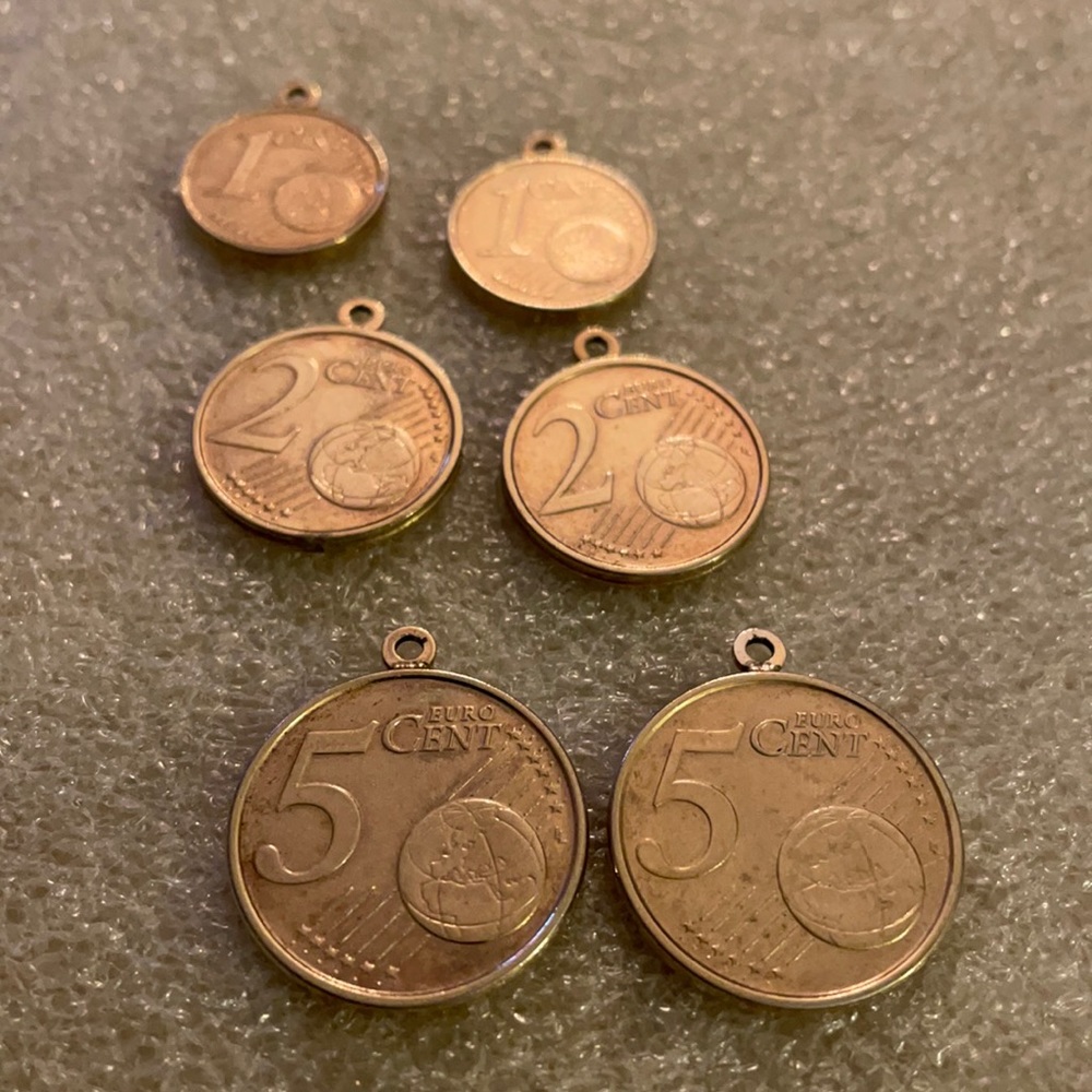 2006 Euro 1-2-5  gold wash